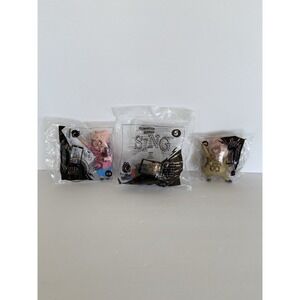 McDonalds Happy Meal Toys 2016 Sing Movie Gunther - Ash - Rosita 3pcs NEW